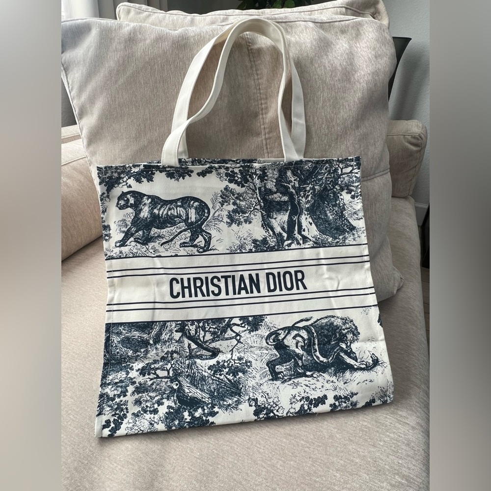 DIOR ME! Dior authentic canvas tote bag MAKE OFFER